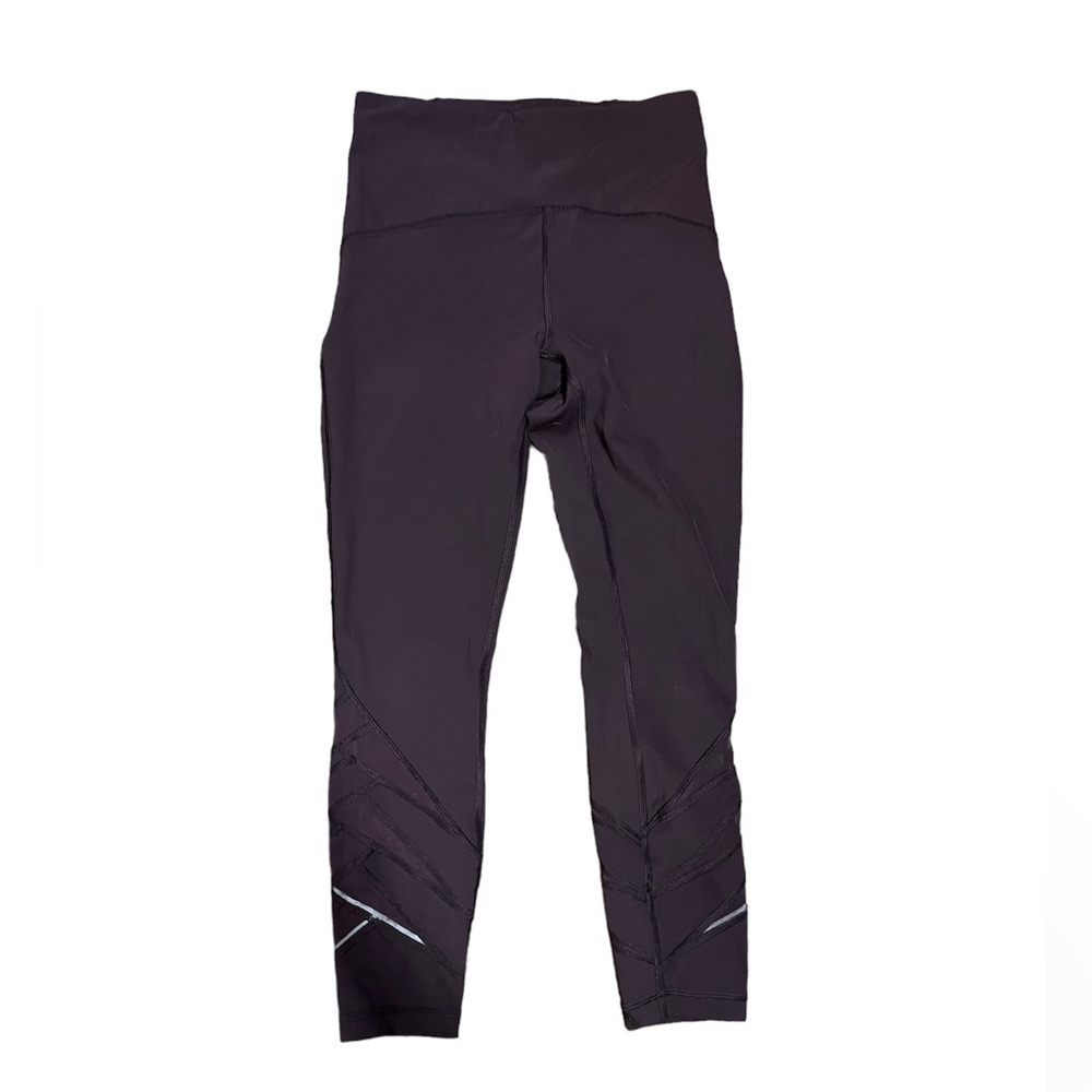 Lululemon wunder under mesh detail leggings size 6